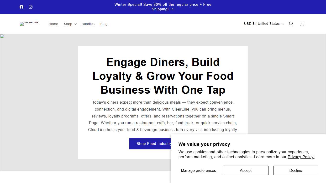 Food Industry – ClearLine