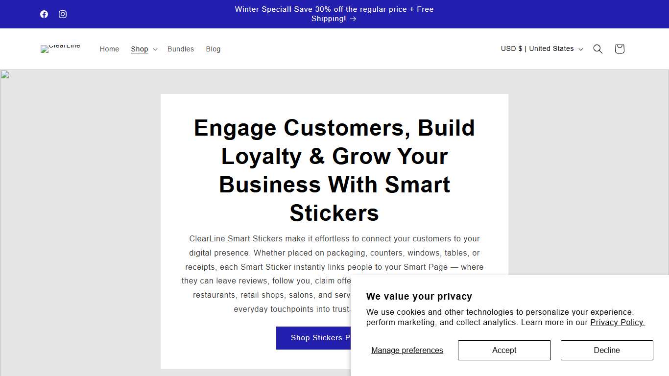 Stickers – ClearLine